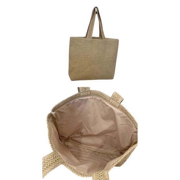 Christian Dior Parfums Large Straw/ Raffia Tote Bag GWP / VIP Gift New - Picture 5 of 8